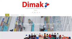 Desktop Screenshot of dimak.cl